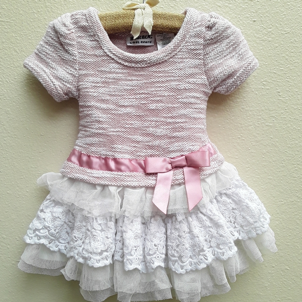 Knit top dress